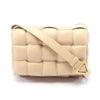 Secondhand Bottega Veneta Cassette Beige Leather Bag