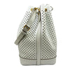 Secondhand Louis Vuitton Noé White Leather Bag