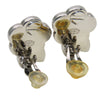 Secondhand Chanel Coco Mark Black Metal Jewelry