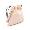 Secondhand Fendi Small Leather Logo Drawstring Crossbody