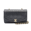 Secondhand Chanel Diana Black Leather Bag