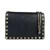 Secondhand Valentino Garavani Rockstud Black Leather Bag