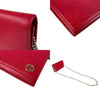 Secondhand Gucci Betty Red Leather Accessories