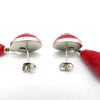Secondhand Chanel Coco Mark Red Plastic Jewelry