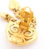 Secondhand Chanel Logo CC Gold Plated Jewelry