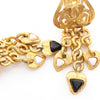 Secondhand Chanel Logo CC Gold Plated Jewelry