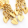 Secondhand Chanel Logo CC Gold Plated Jewelry