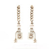 Secondhand Chanel Numero 5 Gold Plated Jewelry