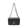 Secondhand Chanel Timeless Black Leather Bag