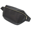 Secondhand Burberry Bum Bag Black Leather
