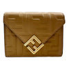 Secondhand Fendi FF Beige Leather Accessories