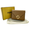 Secondhand Fendi FF Beige Leather Accessories