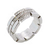 Secondhand Cartier Tank Française Silver White Gold Jewelry