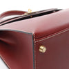 Secondhand Hermès Kelly 32 Burgundy Leather Bag