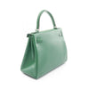 Secondhand Hermès Kelly 28 Green Leather Bag