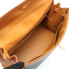 Secondhand Hermès Kelly 35 Blue Denim - Jeans Bag