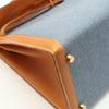 Secondhand Hermès Kelly 35 Blue Denim - Jeans Bag