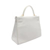 Secondhand Hermès Kelly 35 White Leather Bag