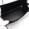Secondhand Hermès Kelly 28 Black Leather Bag