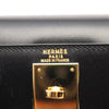 Secondhand Hermès Kelly 28 Black Leather Bag