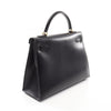 Secondhand Hermès Kelly 32 Black Leather Bag