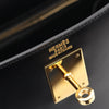 Secondhand Hermès Kelly 32 Black Leather Bag