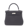 Secondhand Hermès Kelly 25 Black Leather Bag