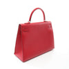 Secondhand Hermès Kelly 35 Red Leather Bag