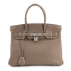 Secondhand Hermès Birkin 30 Grey Leather Bag