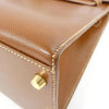Secondhand Hermès Kelly 32 Brown Leather Bag