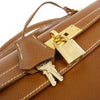 Secondhand Hermès Kelly 32 Brown Leather Bag