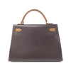 Secondhand Hermès Kelly 32 Brown Leather Bag