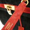 Secondhand Hermès Kelly 28 Black Suede Bag