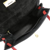 Secondhand Hermès Kelly 28 Black Suede Bag