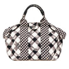 Secondhand Chanel Coco Mark Black Canvas, Leather Bag