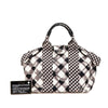 Secondhand Chanel Coco Mark Black Canvas, Leather Bag