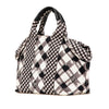 Secondhand Chanel Coco Mark Black Canvas, Leather Bag