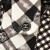 Secondhand Chanel Coco Mark Black Canvas, Leather Bag