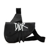 Secondhand Dior Saddle Black Leather Bag
