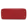 Secondhand Hermès Kelly 32 Red Leather Bag