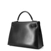 Secondhand Hermès Kelly 32 Black Leather Bag