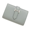 Secondhand Hermès Béarn Blue Leather Accessories