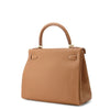 Secondhand Hermès Kelly 28 Brown Leather Bag