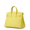 Secondhand Hermès Birkin 25 Green Leather Bag