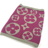 Secondhand Louis Vuitton Monogram Purple Wool Accessories
