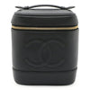 Secondhand Chanel Vanity Black Leather Bag