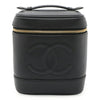 Secondhand Chanel Vanity Black Leather Bag
