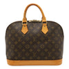 Secondhand Louis Vuitton Alma Brown Canvas Bag