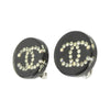 Secondhand Chanel Coco Mark Black Plastic Jewelry