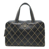 Secondhand Chanel Wild stitch Black Leather Bag